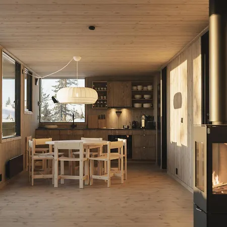 Guest house Rogna - Nordlys & Ski - Baerekraftig - 60 Min Osl